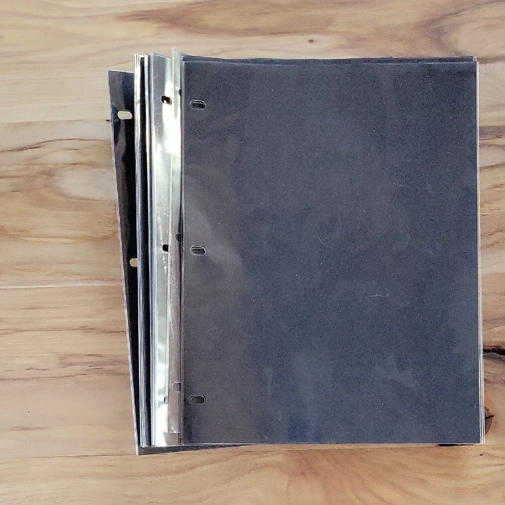 Stylish Clipboard Set - Black, Brown, Gray